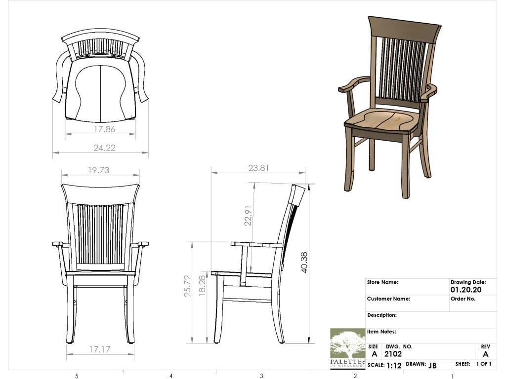 Contempo Arm Chair - image 1